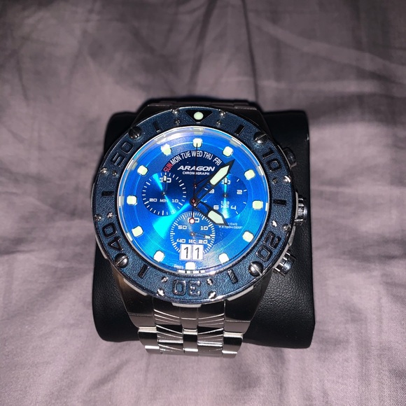 Aragon Enforcer Blue 50mm - Picture 1 of 4